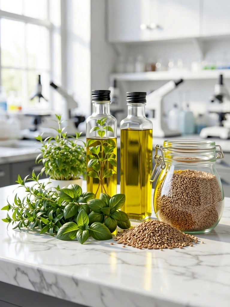 Studio delle materie prime naturali